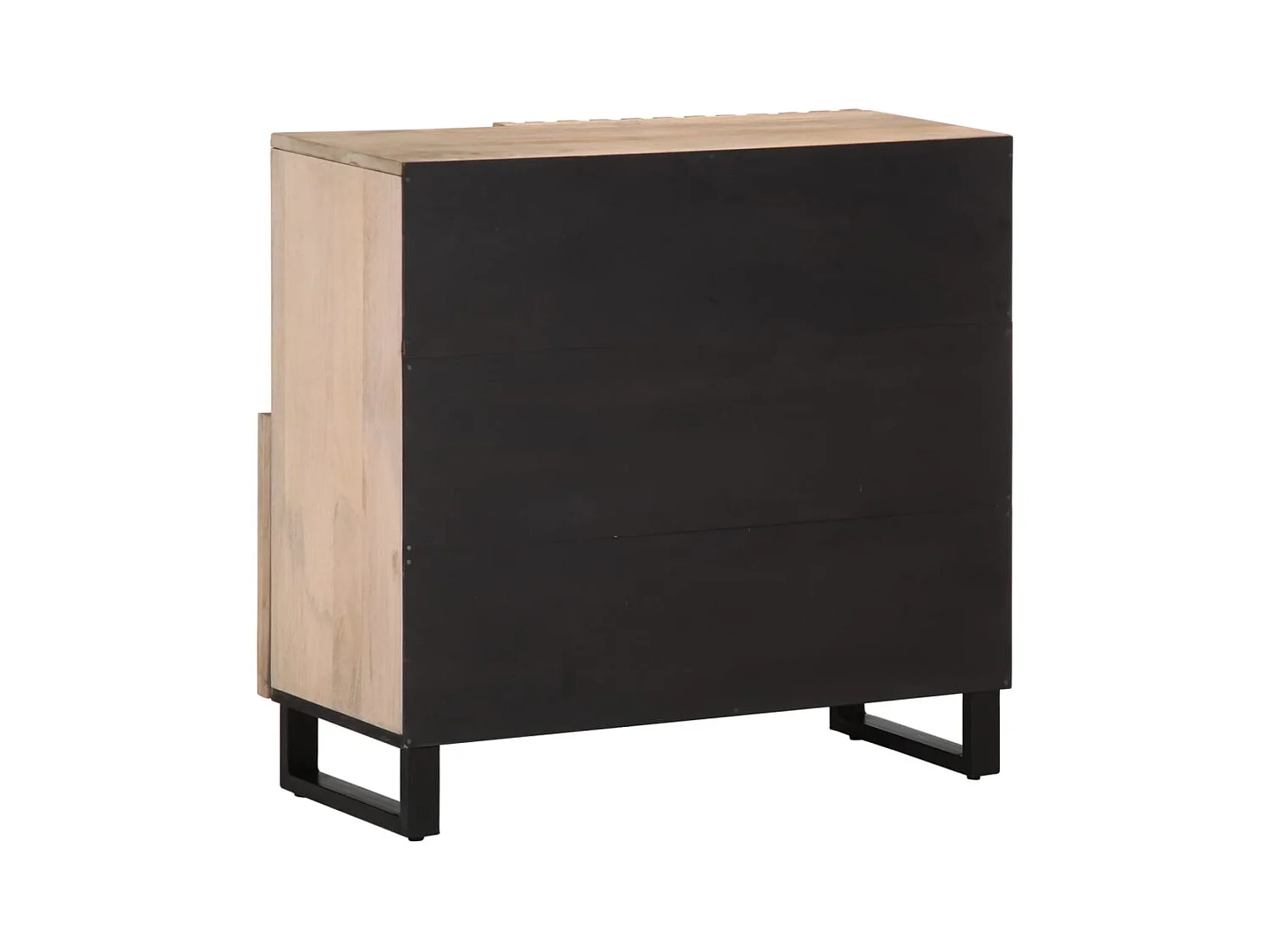 Buffet | Bahut | Meuble de rangement 80x34x75 cm Bois massif de manguier