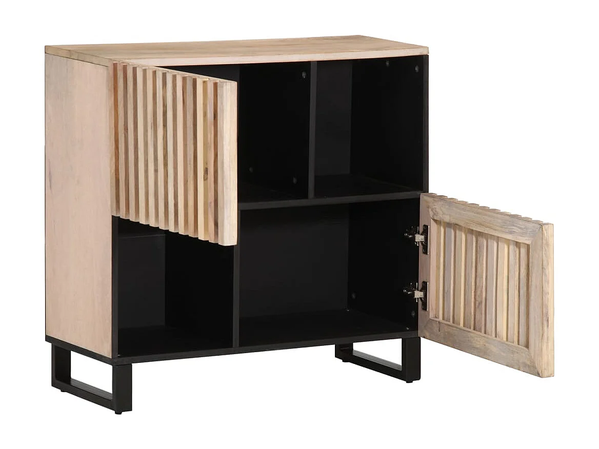 Buffet | Bahut | Meuble de rangement 80x34x75 cm Bois massif de manguier