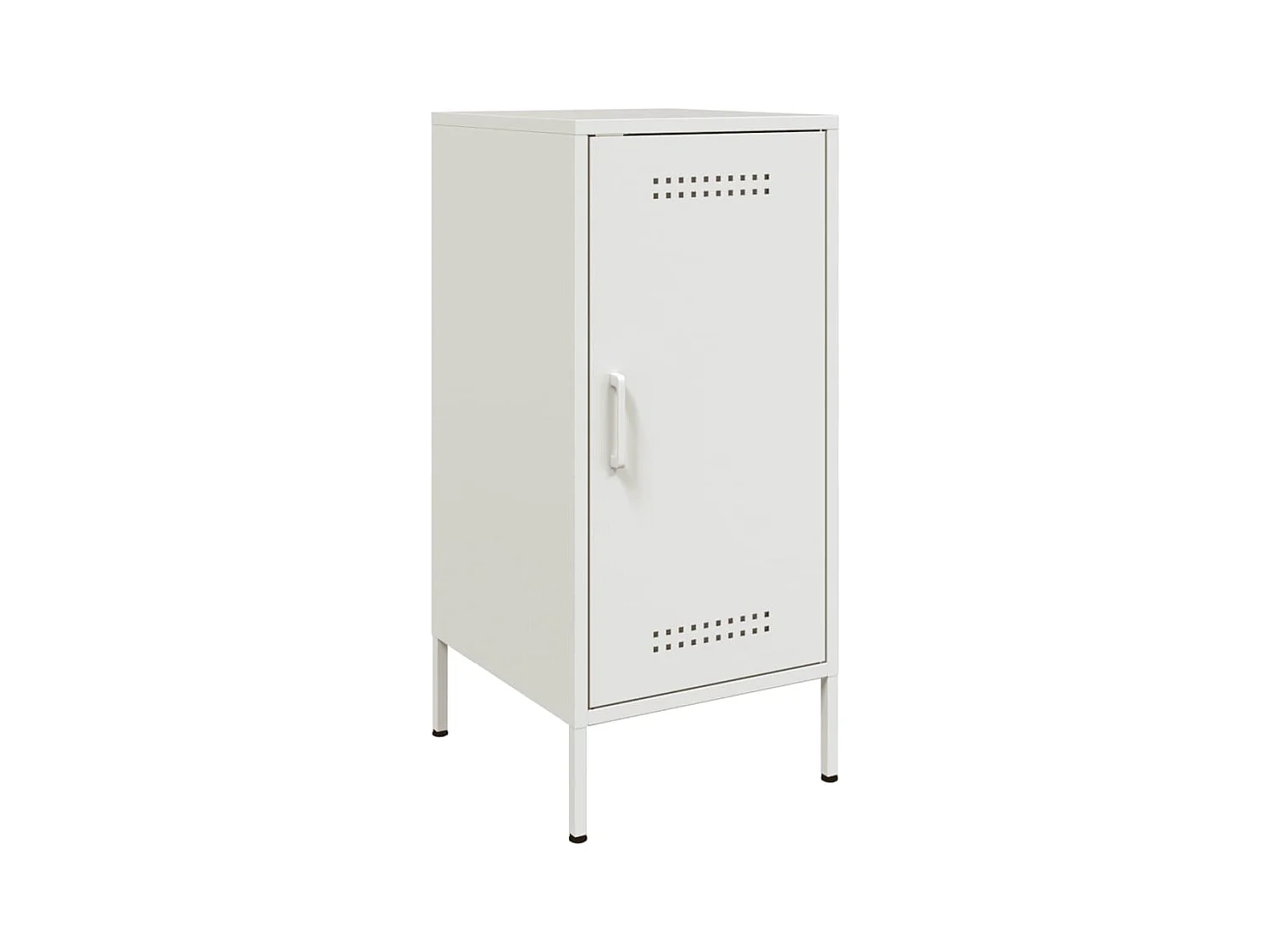 Buffet | Bahut | Meuble de rangement blanc 36x39x79 cm acier