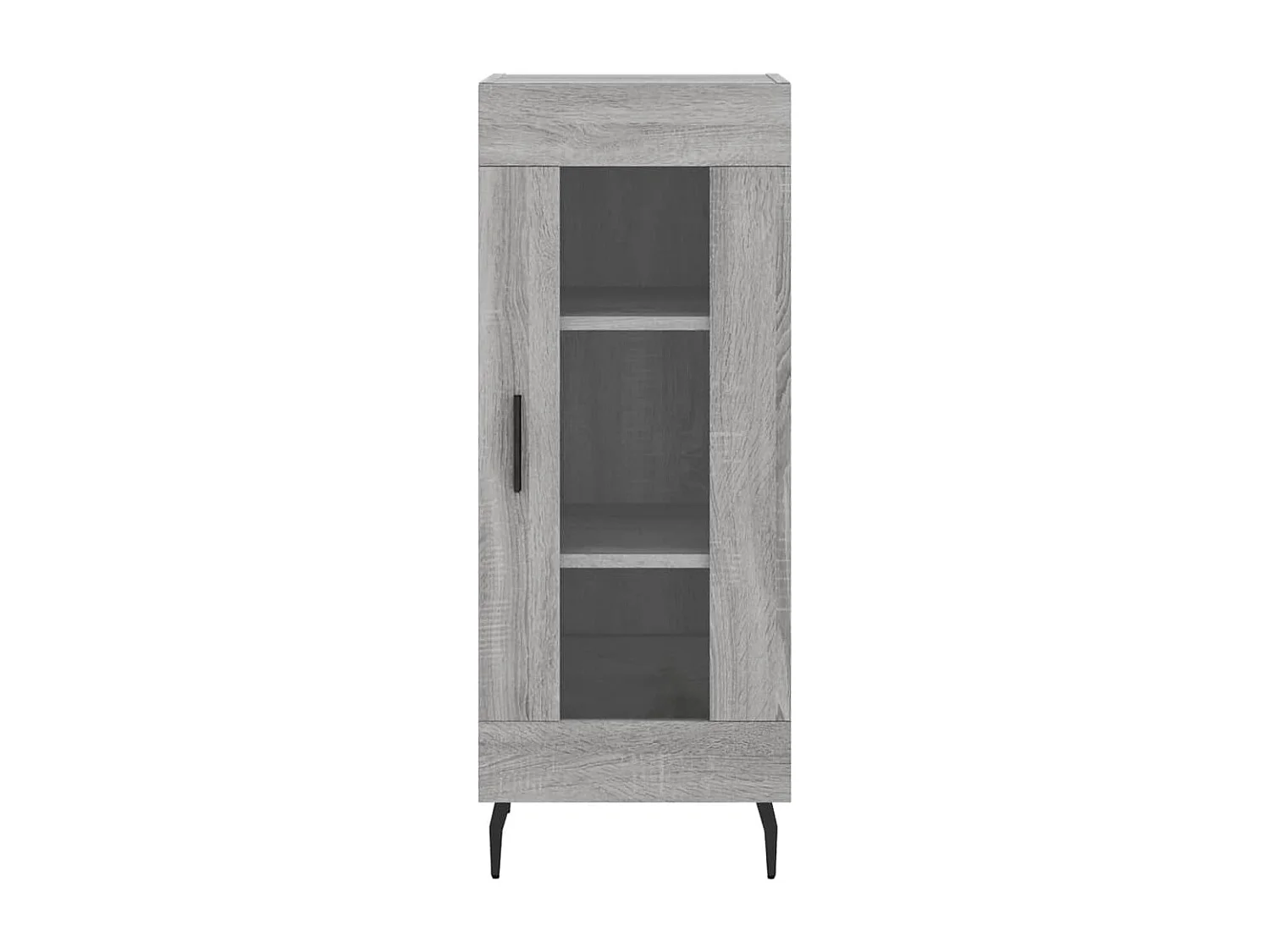 Buffet | Bahut | Meuble de rangement Sonoma gris 34,5x34x90 cm Bois d'ingénierie