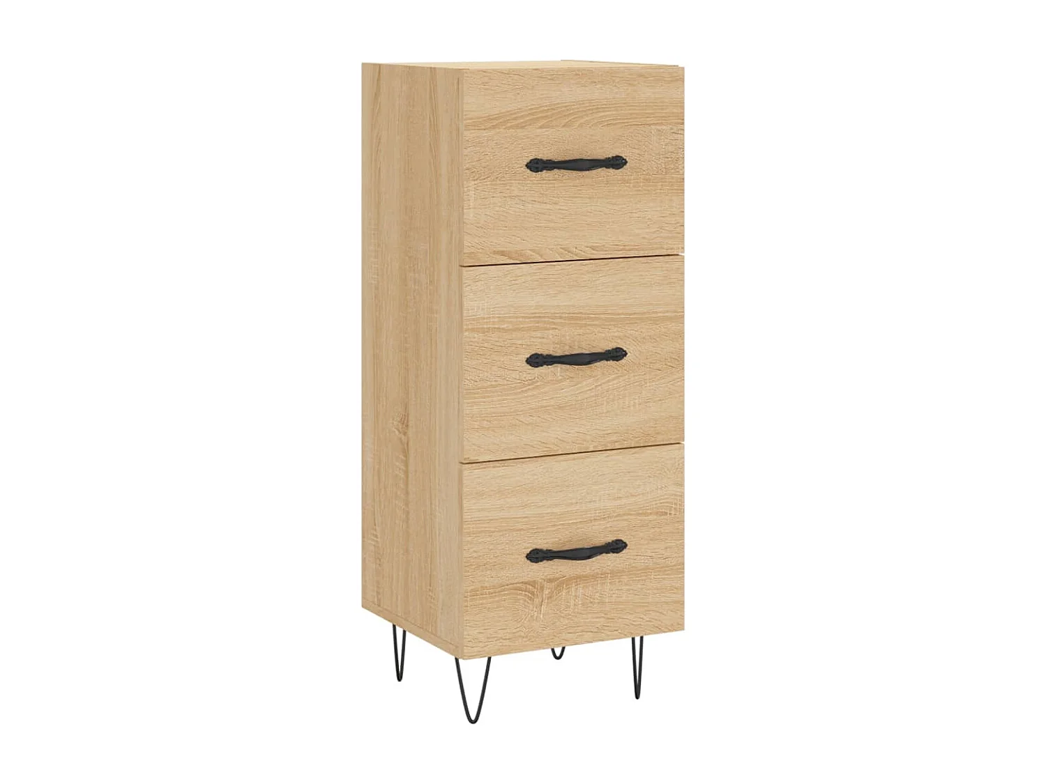 Buffet | Bahut | Meuble de rangement Chêne sonoma 34,5x34x90 cm Bois d'ingénierie