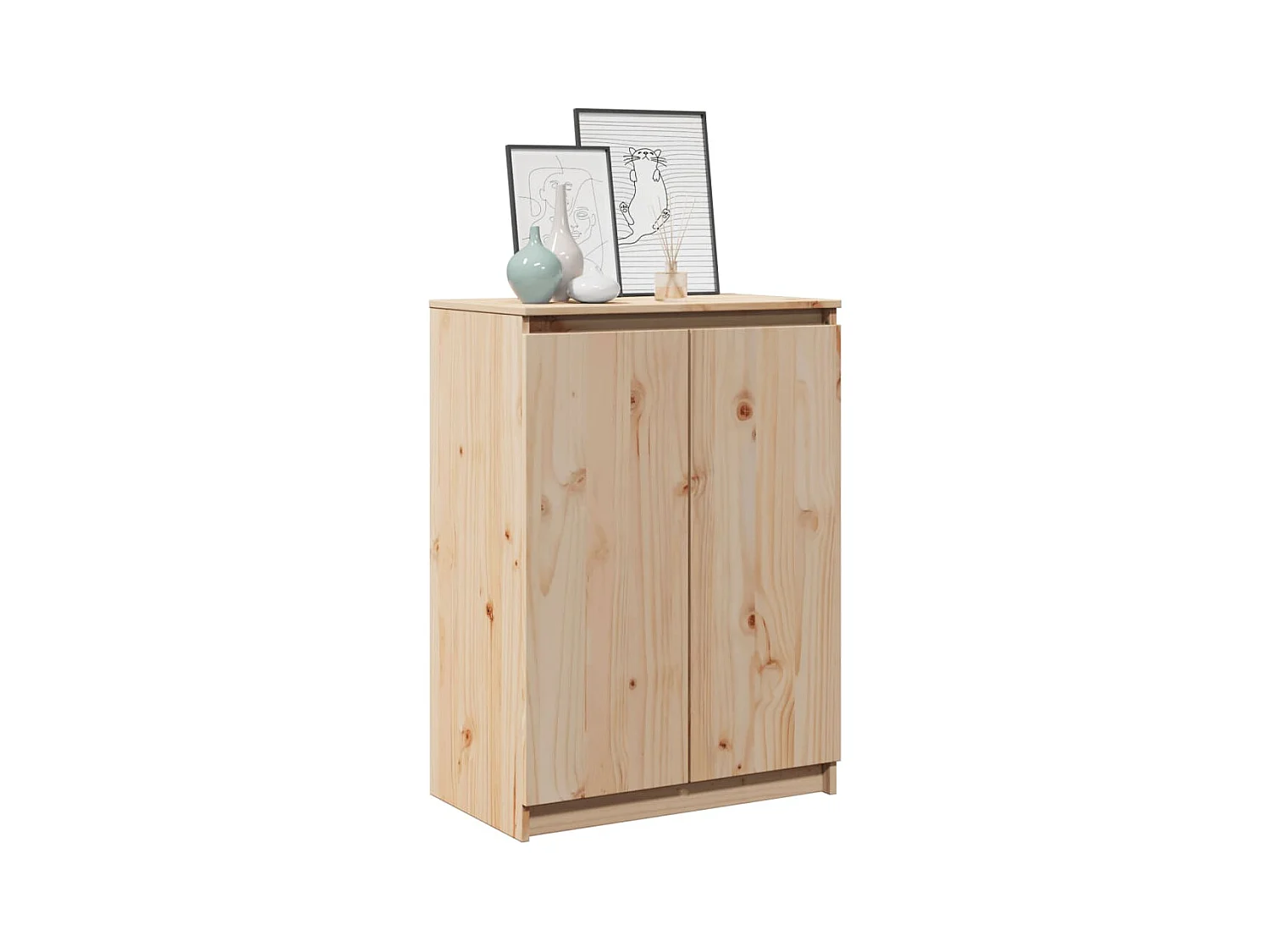 Buffet | Bahut | Meuble de rangement 60x36x84 cm bois de pin massif