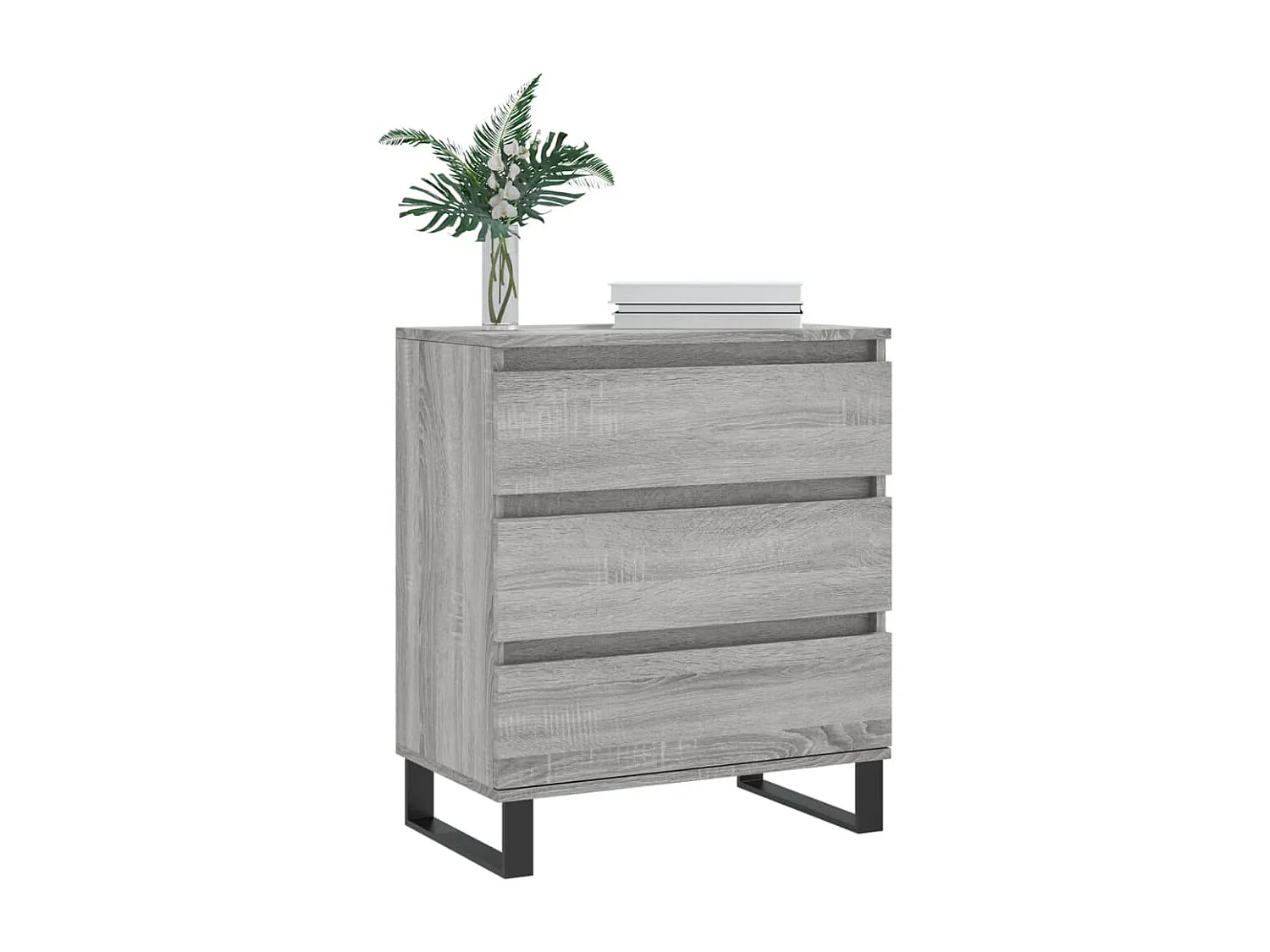 Buffet | Bahut | Meuble de rangement Sonoma gris 60x35x70 cm Bois d'ingénierie