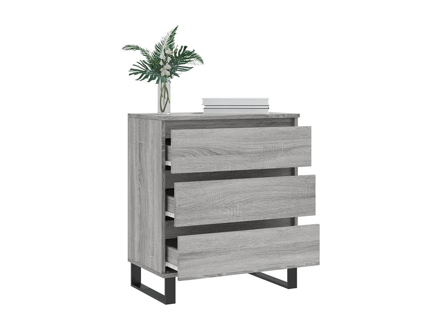 Buffet | Bahut | Meuble de rangement Sonoma gris 60x35x70 cm Bois d'ingénierie