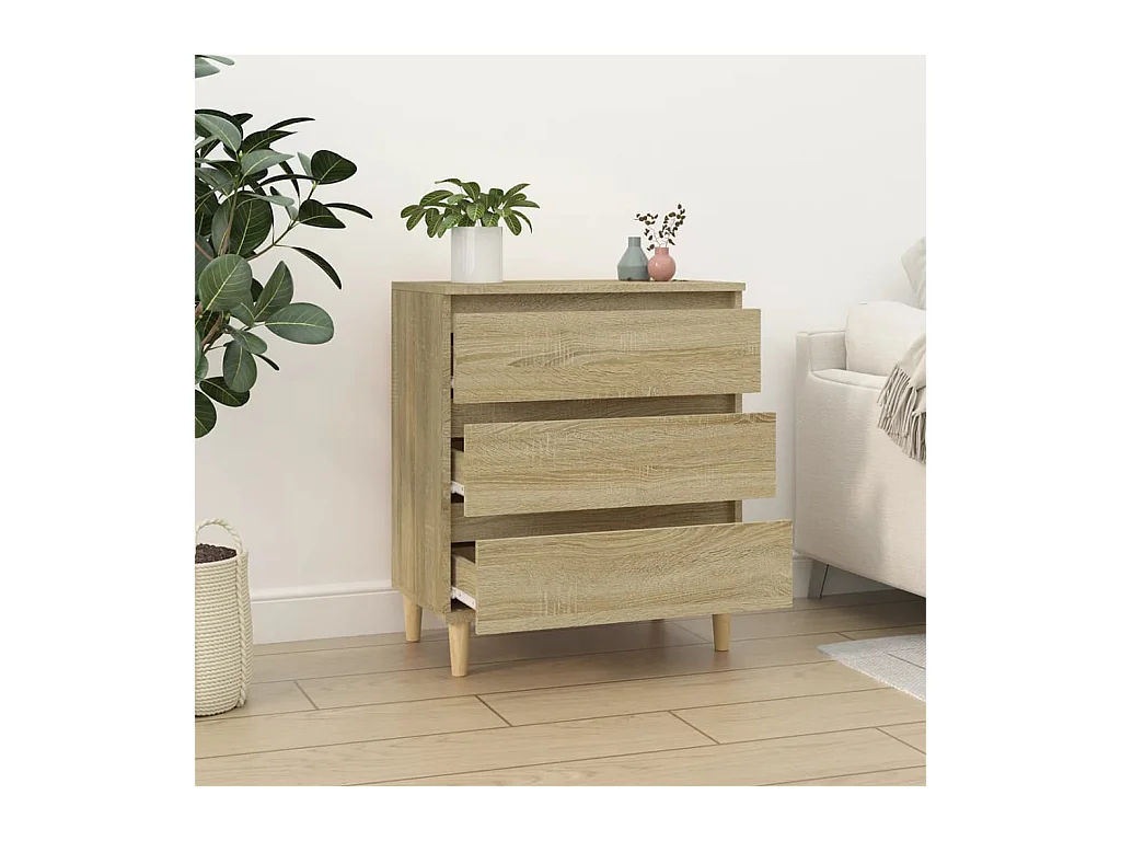 Buffet | Bahut | Meuble de rangement Chêne sonoma 60x35x70 cm Bois d'ingénierie