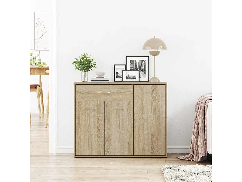 Buffet | Commode à tiroir | Meuble de rangement Chêne sonoma 88x30x70 cm Bois d'ingénierie