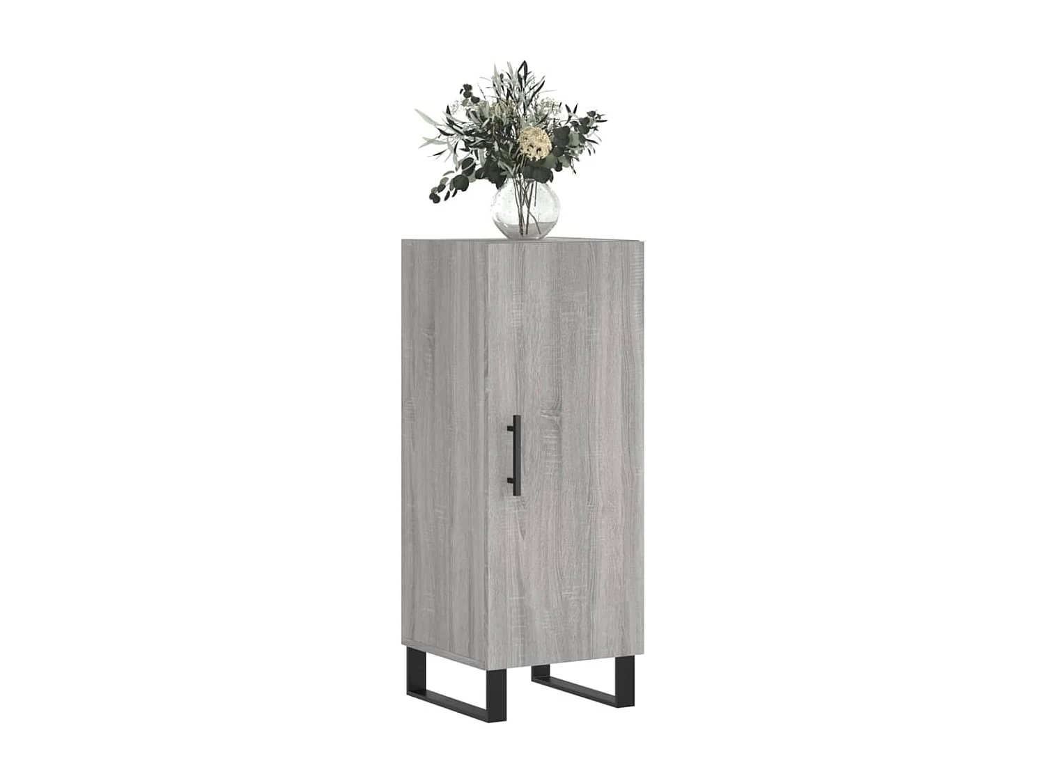 Credenza | Buffet | Armadio Grigio Sonoma 34,5x34x90 cm in Legno Multistrato