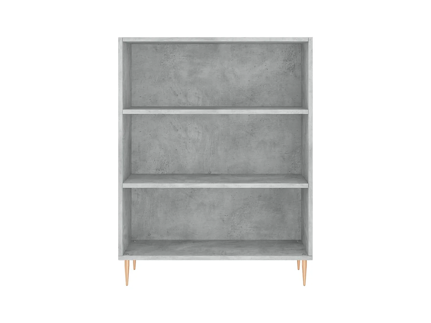 Buffet | Bahut | Meuble de rangement gris béton 69,5x32,5x180 cm bois d'ingénierie