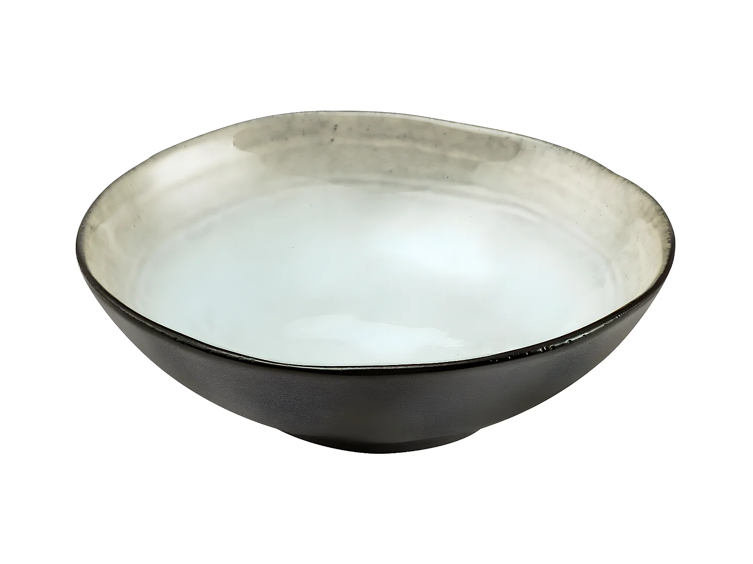 Taça de Salada Shadow Nacre 24 cm (x2) em Grés Reativo Esmaltado - Médard de Noblat