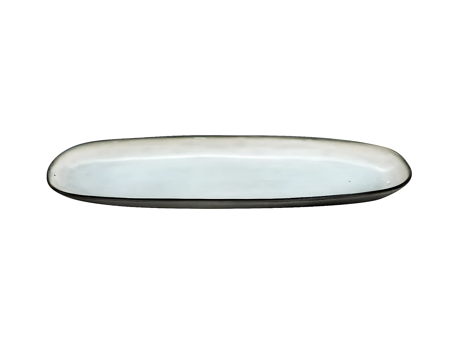 Ovaal groot model Shadow Nacre 35,5 x 14 cm (x2)