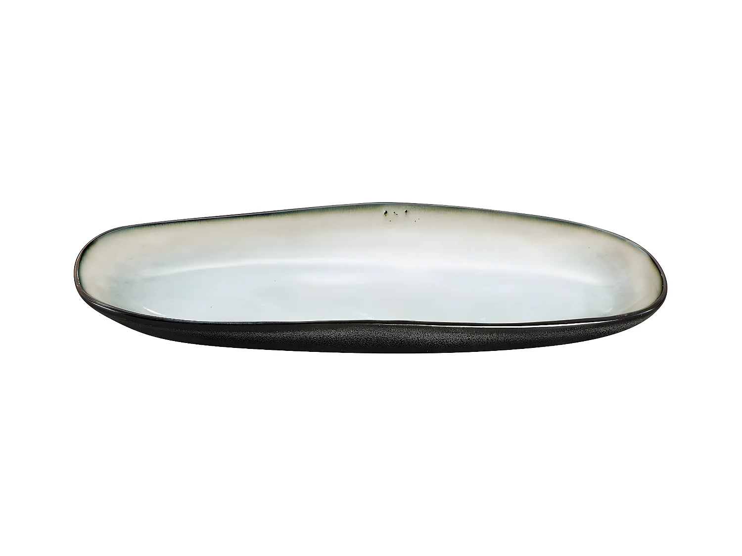 Shadow Nacre - Plat ovale petit modèle 23 x 11 cm (x6)