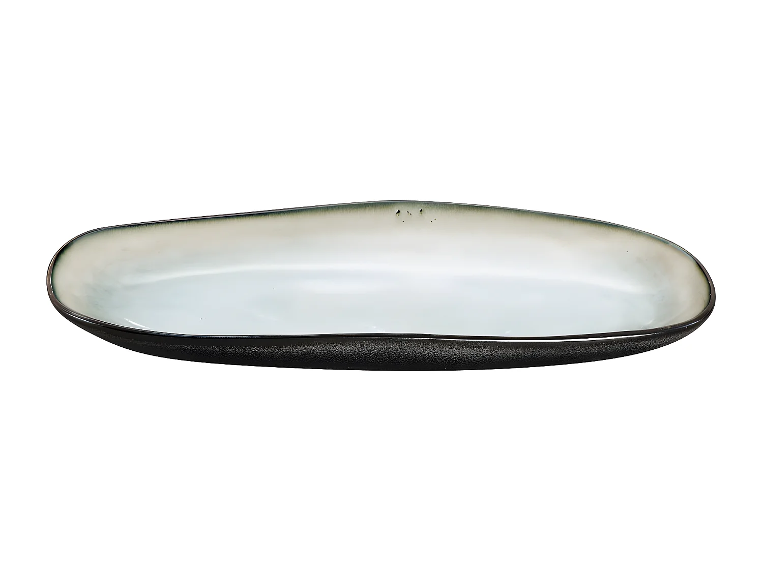 Shadow Nacre - Plat ovale petit modèle 23 x 11 cm (x6)