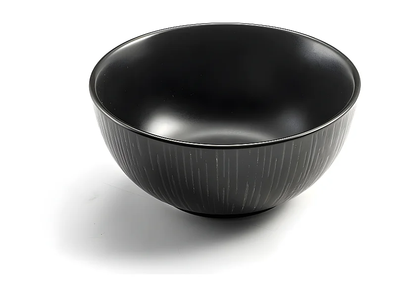 Magma Noir - Bol petit-déjeuner 15 cm (lot de 6)