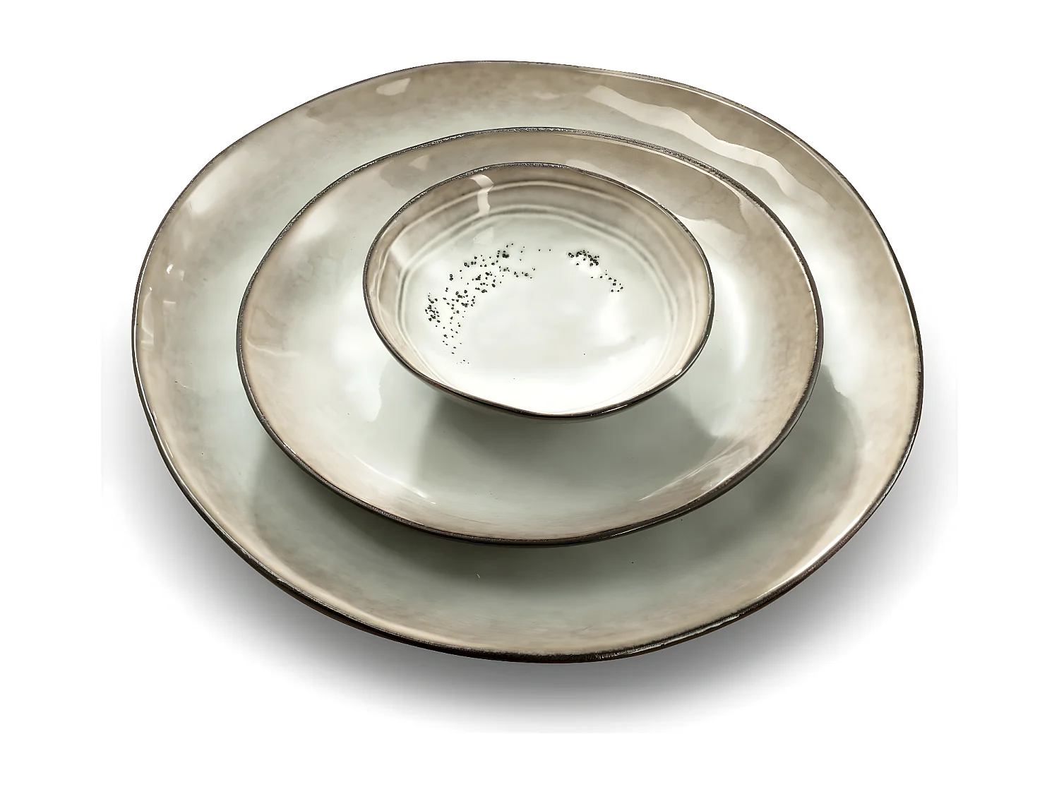 Frühstücksschale Shadow Nacre 13,5 cm - Set mit 6 Stück