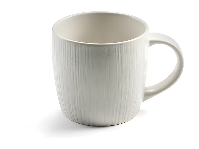 Magma Ivoire - Tasse café & thé 28 cl (lot de 6)