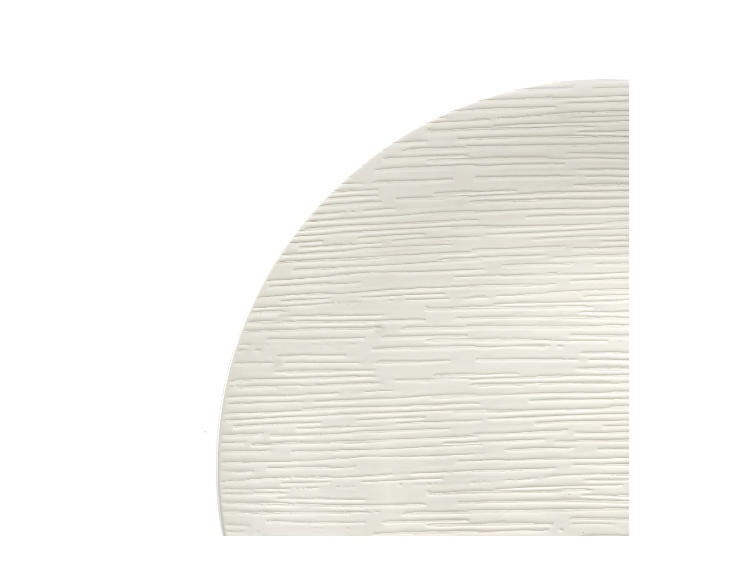 Magma Ivoire - Assiette salade et pâtes 19 cm (lot de 6)