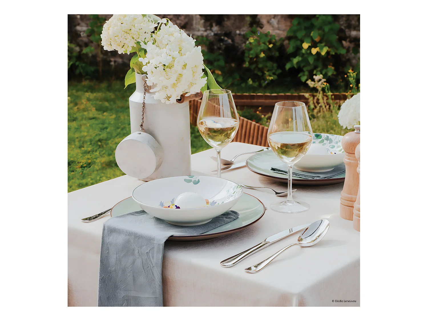 Feeling Jade - Assiette plate 26.5 cm (lot de 6)