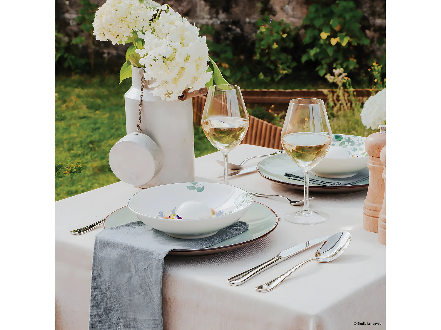 Feeling Jade - Assiette plate 26.5 cm (lot de 6)