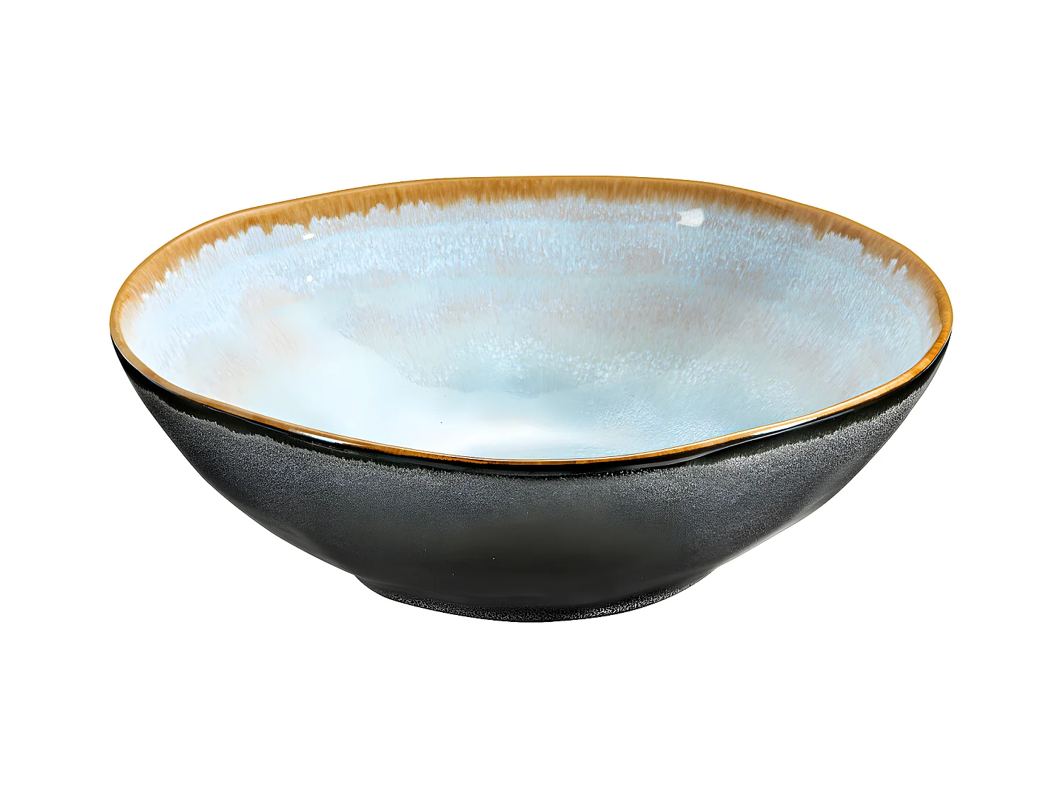 Shadow Aqua - Assiette creuse 19.5 cm (lot de 6)