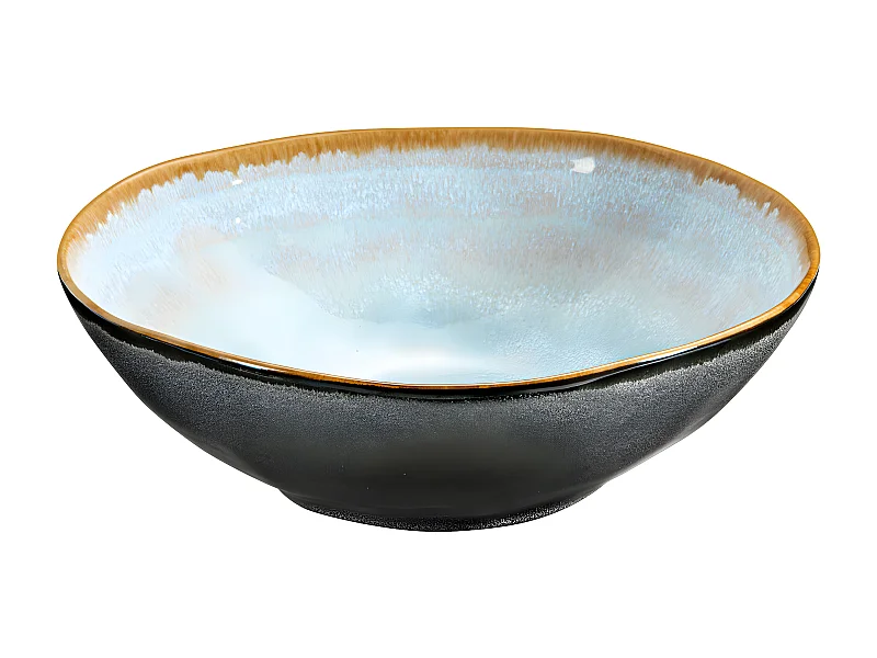 Shadow Aqua - Assiette creuse 19.5 cm (lot de 6)