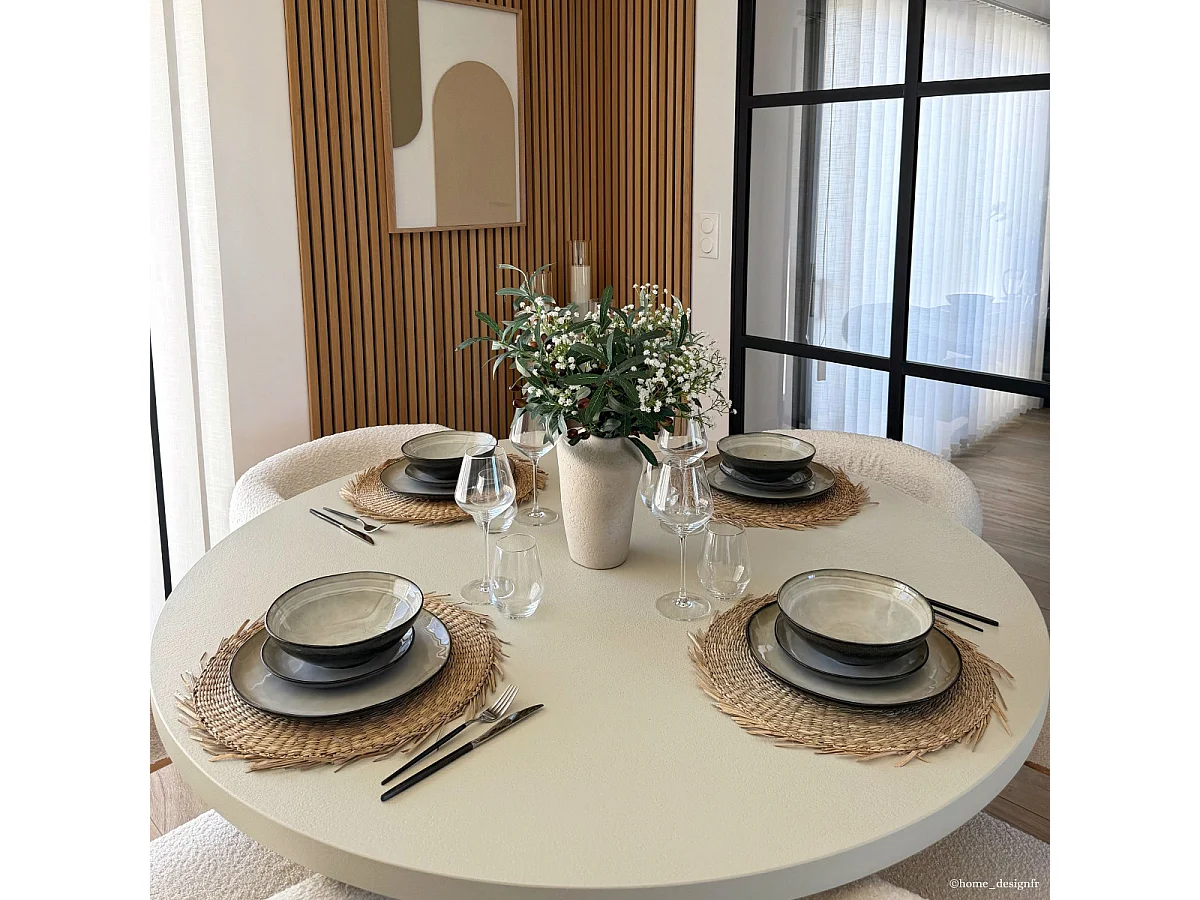 Shadow Nacre - Assiette plate 28 cm (lot de 6)