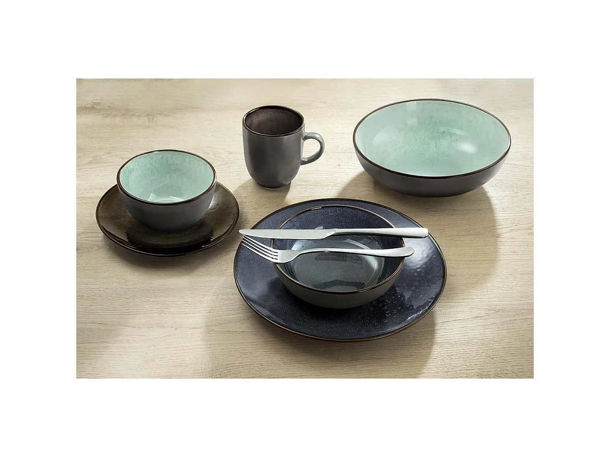 Feeling Bronze - Assiette plate 26.5 cm (lot de 6)