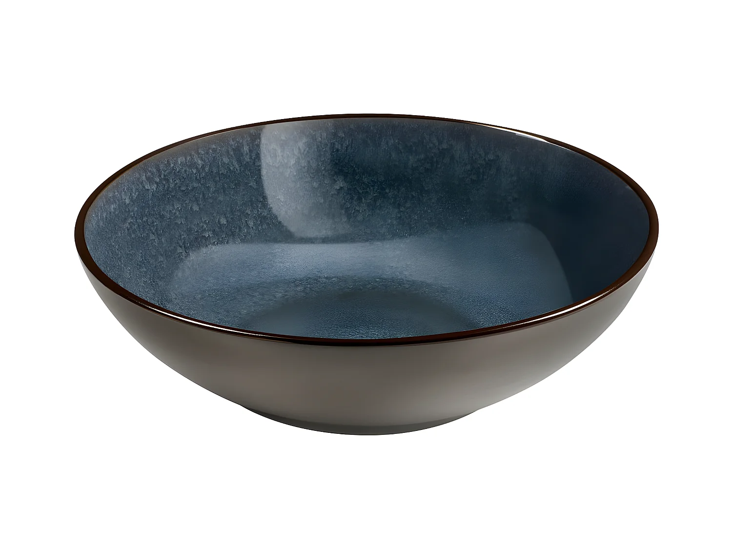 Feeling Indigo - Assiette salade et pâtes 18 cm (lot de 6)