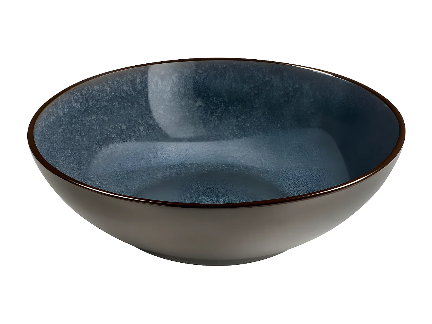 Feeling Indigo - Assiette salade et pâtes 18 cm (lot de 6)