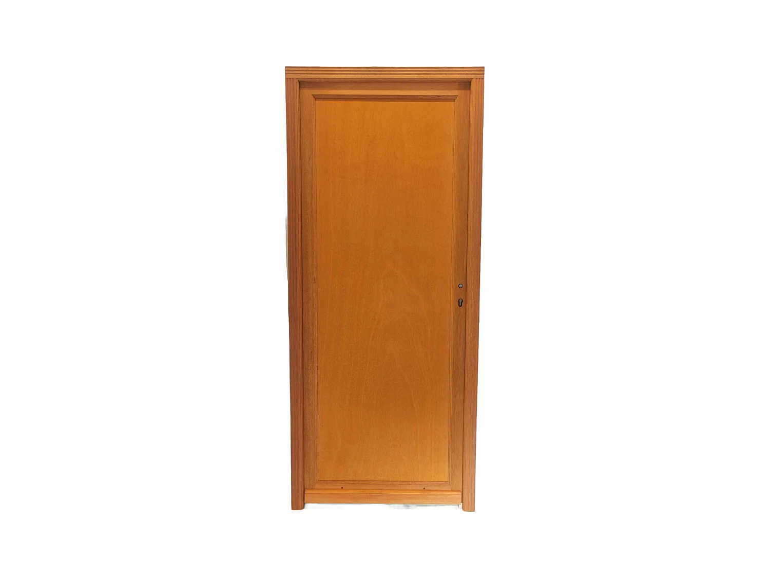Porte De Service Bois Pleine Armagos, H,200xl,80 P,gauche Côtes Tableau Gd Menuiseries
