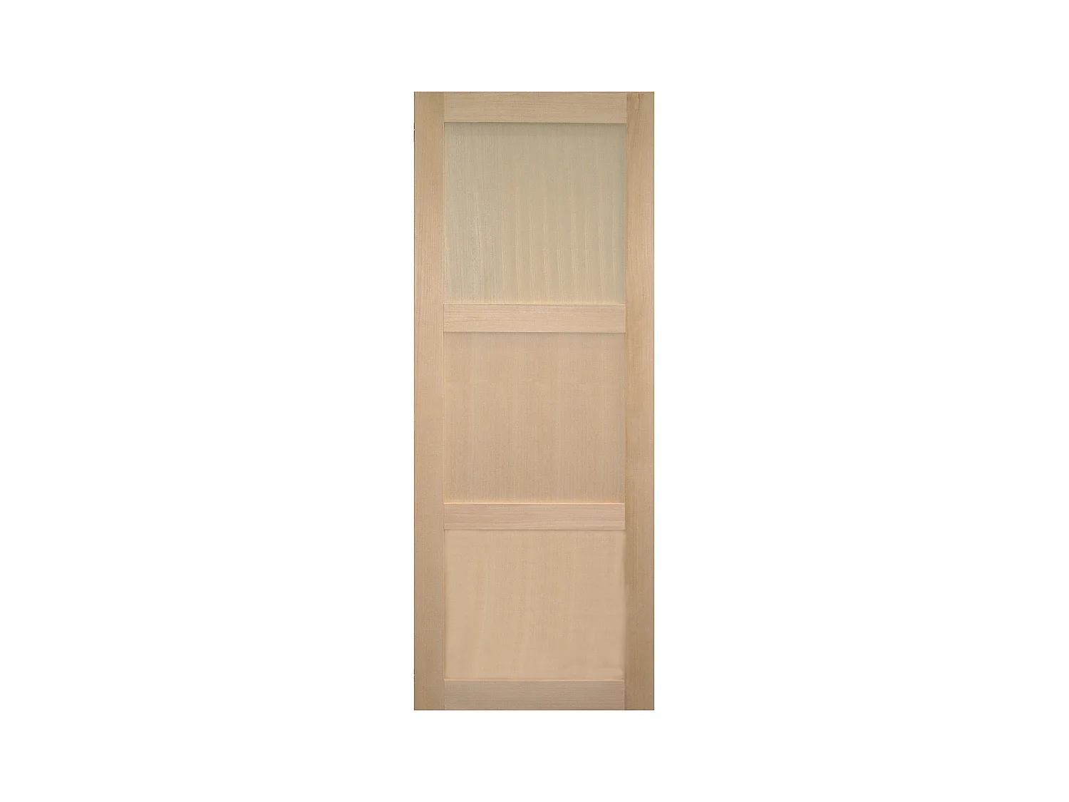 Porte Coulissante Ken Chene 3 Panneaux H204 X L83 Gd Menuiseries