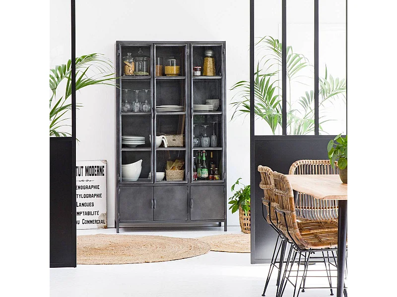 Vaisselier en métal Locker