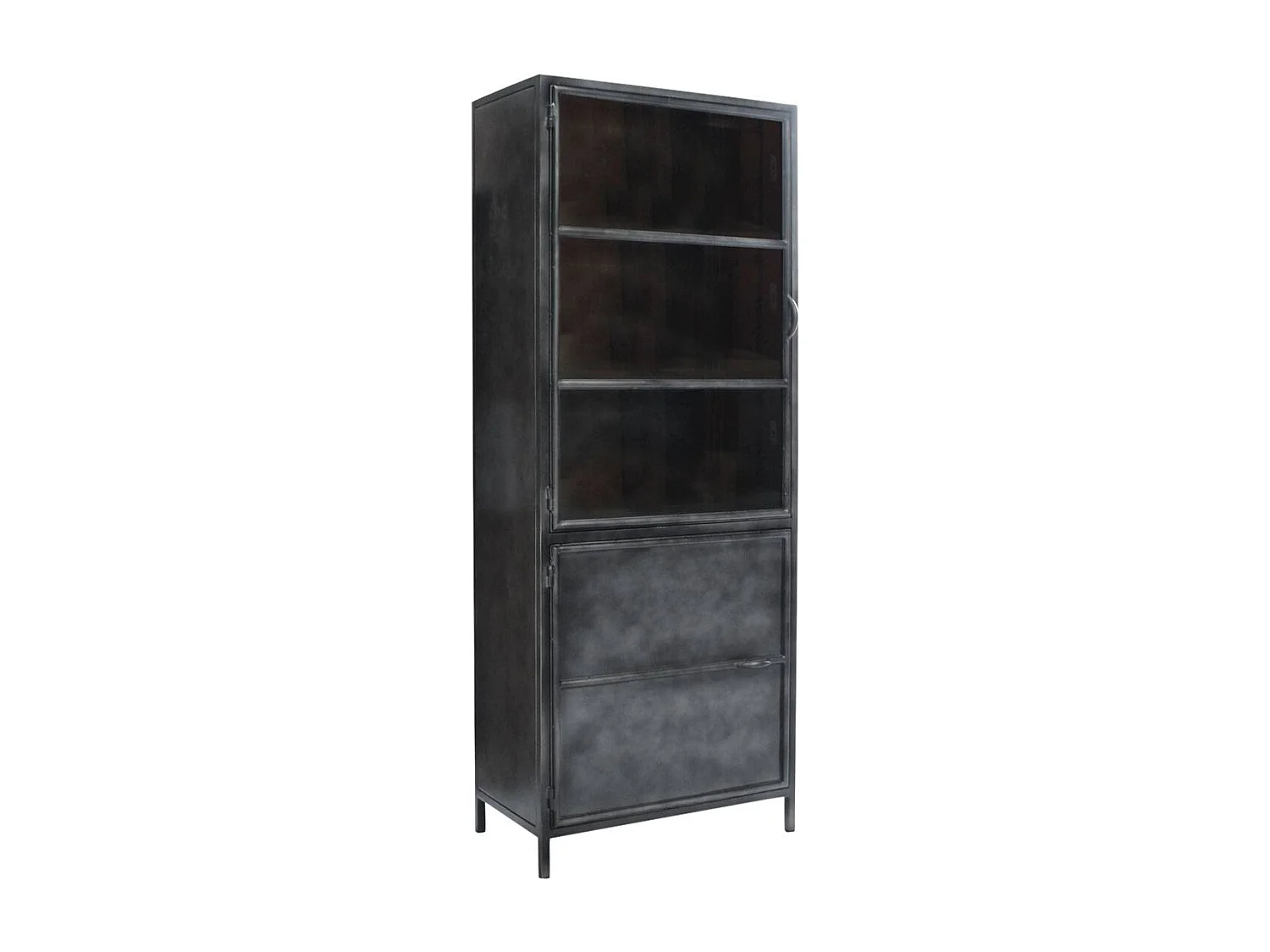 Petit vaisselier en métal Locker