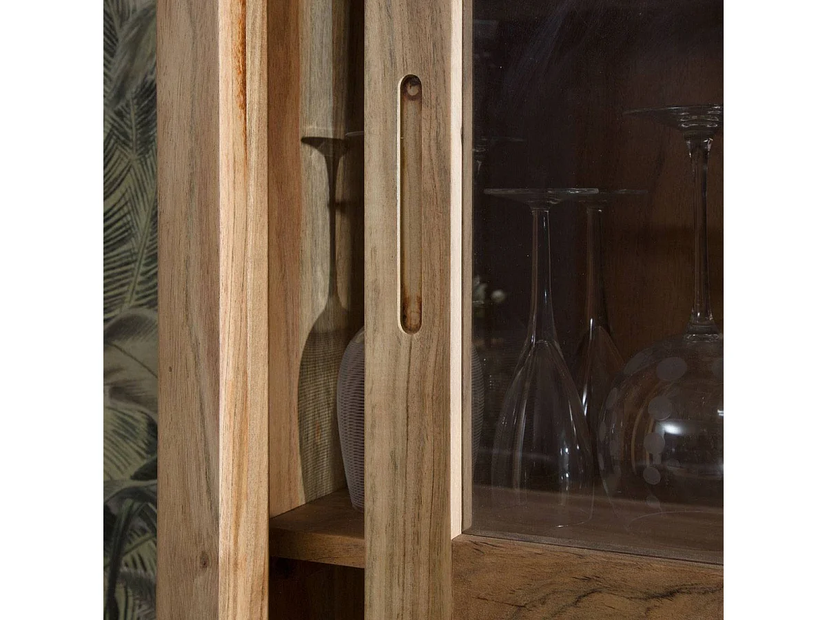 Vaisselier en bois d'acacia Salta