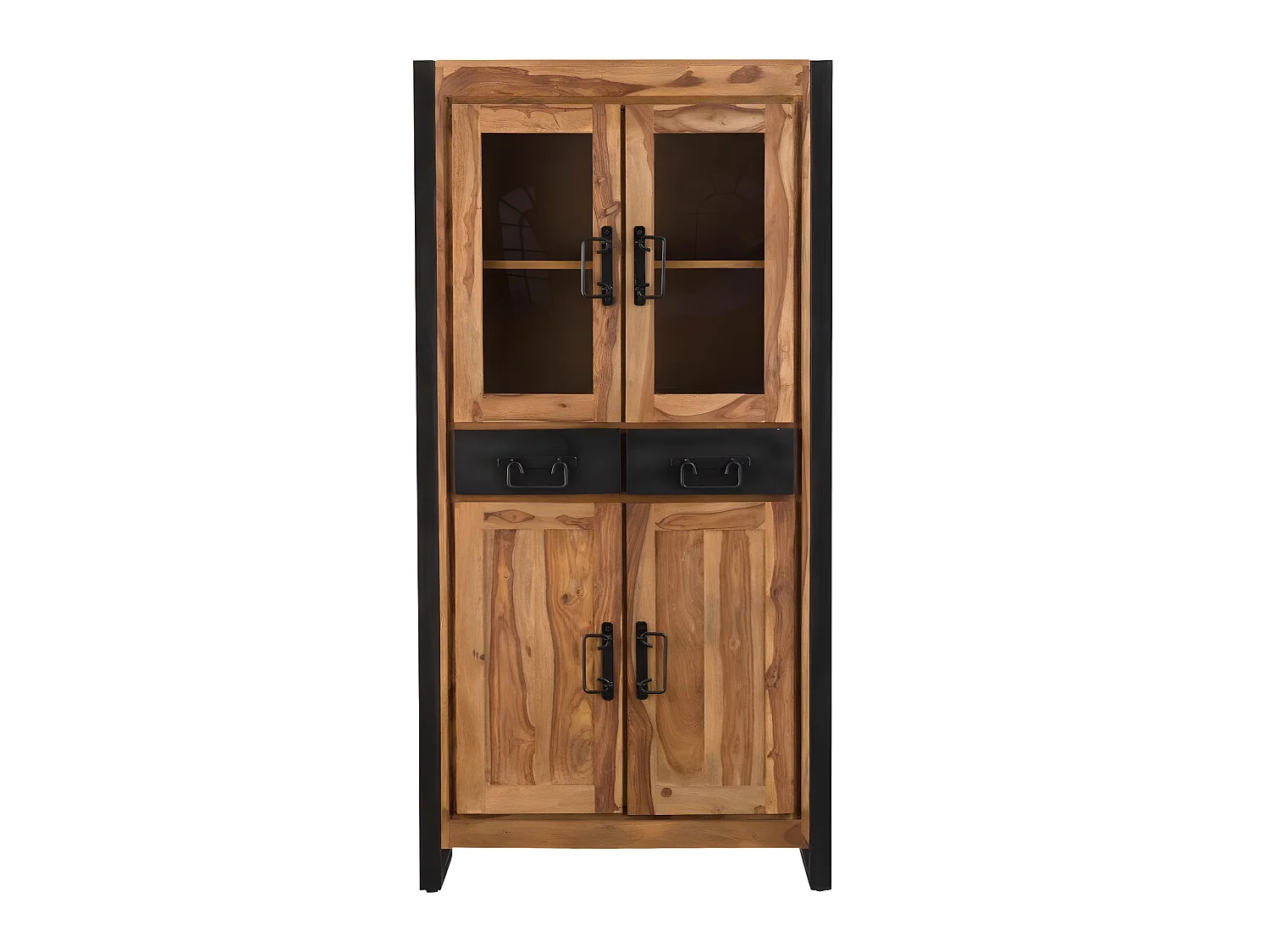 Vaisselier en bois d'acacia Havana