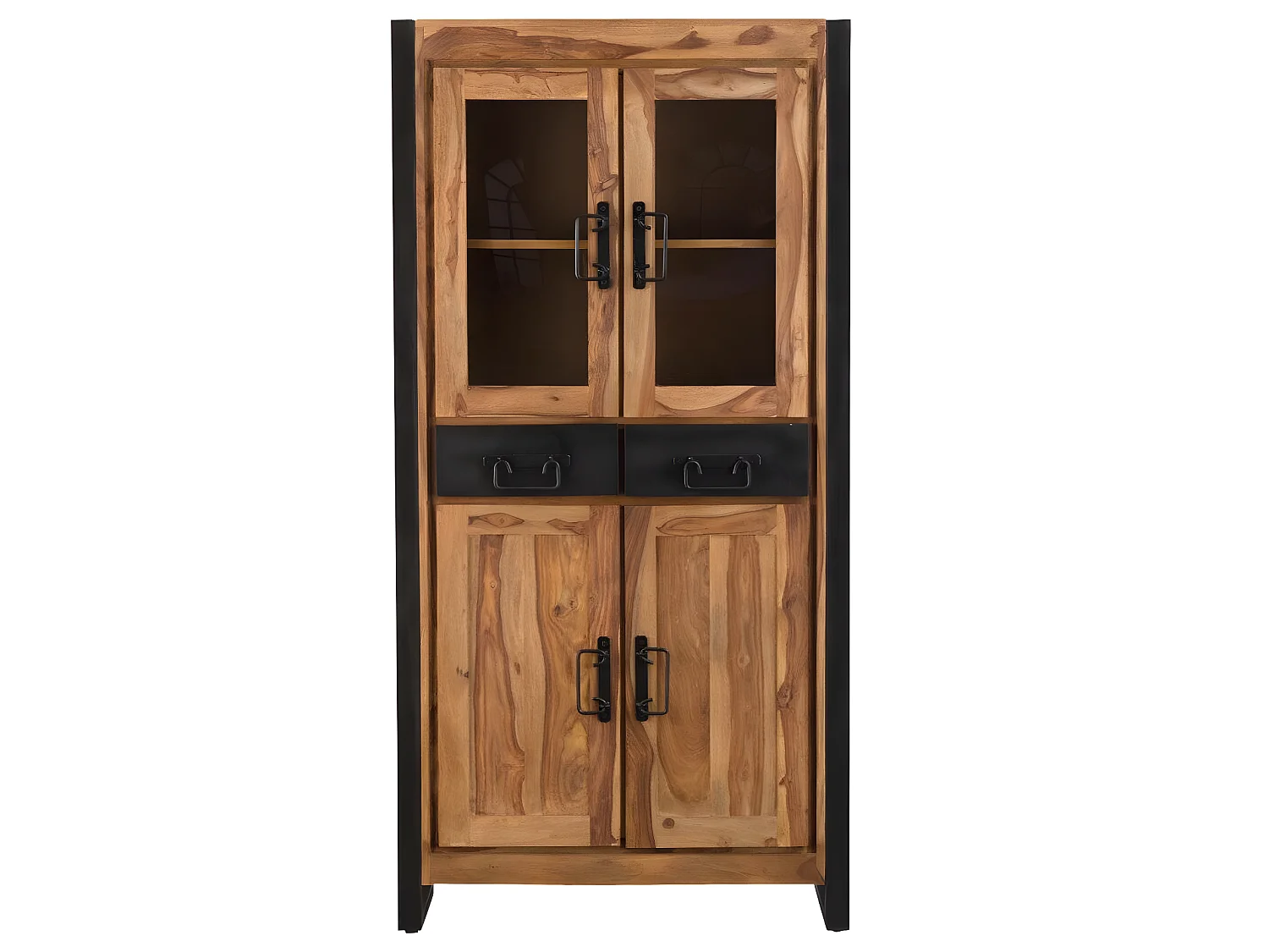 Vaisselier en bois d'acacia Havana