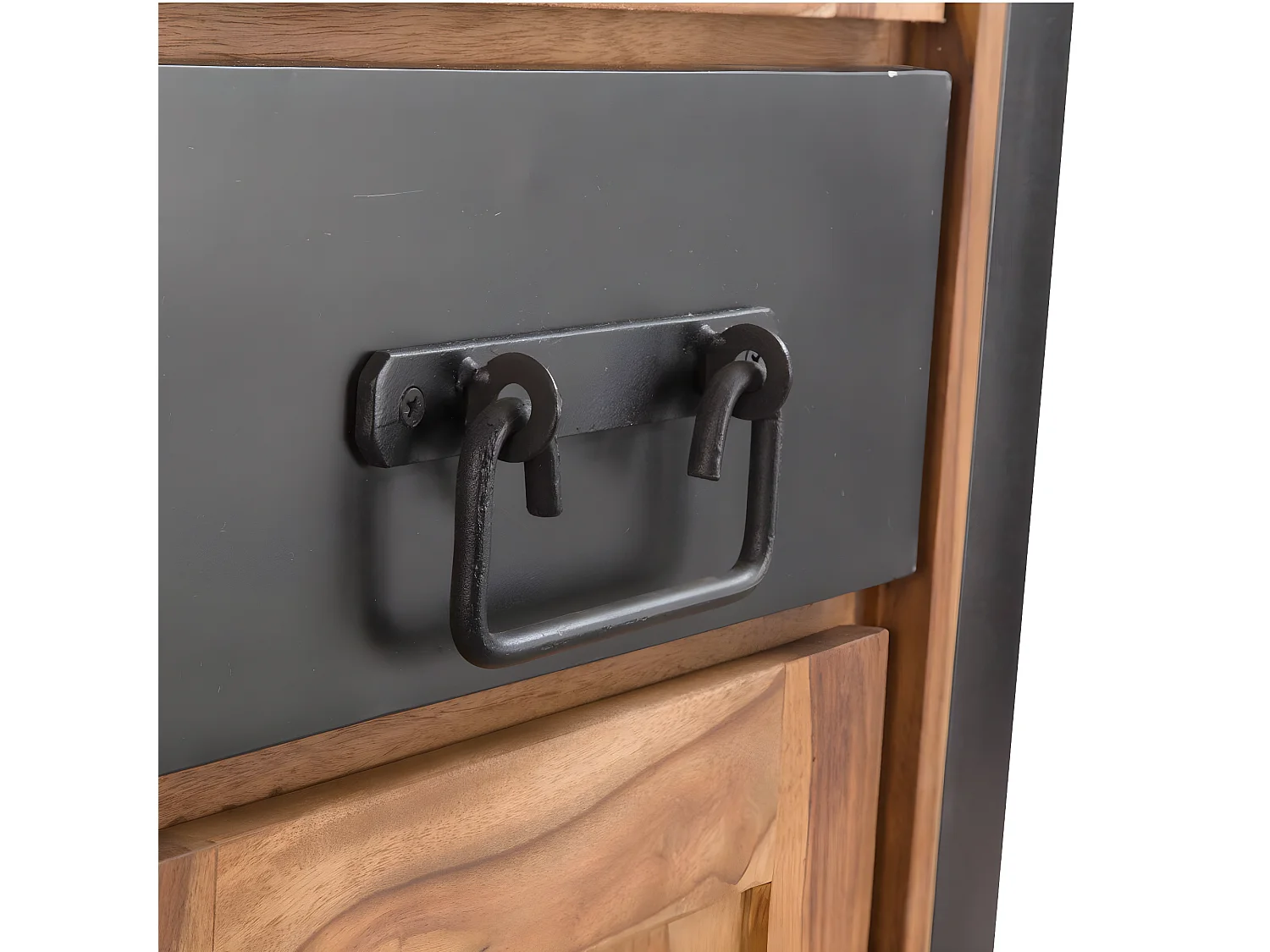 Vaisselier en bois d'acacia Havana