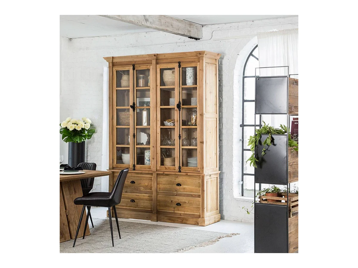 Vaisselier en bois recyclé Alba