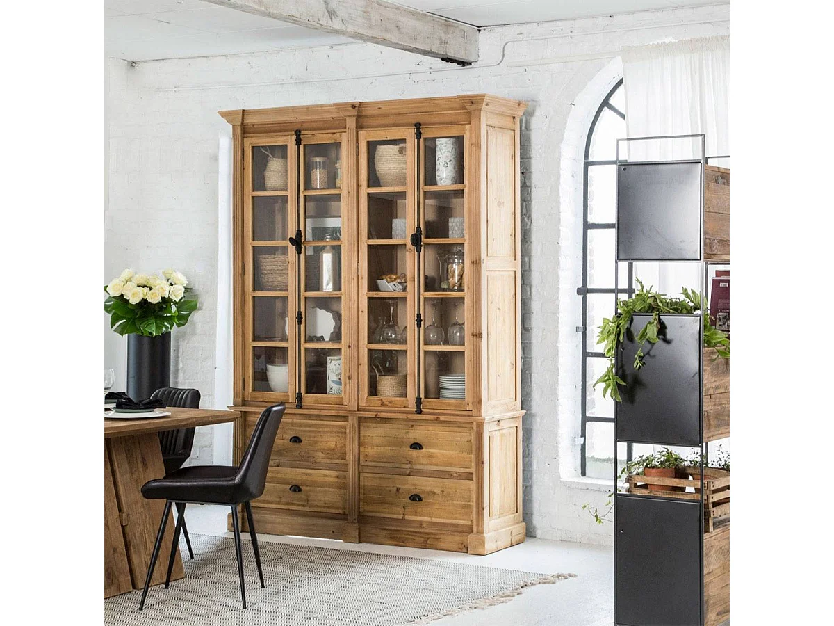 Vaisselier en bois recyclé Alba