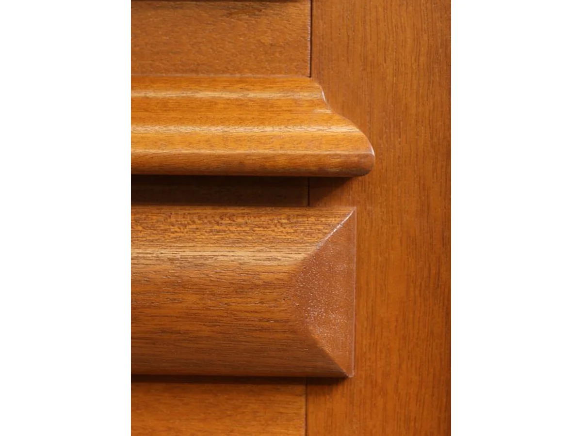 Porta d'ingresso in legno Exo modello 'Tahi 4' 215X90 a sinistra a spingere senza maniglia