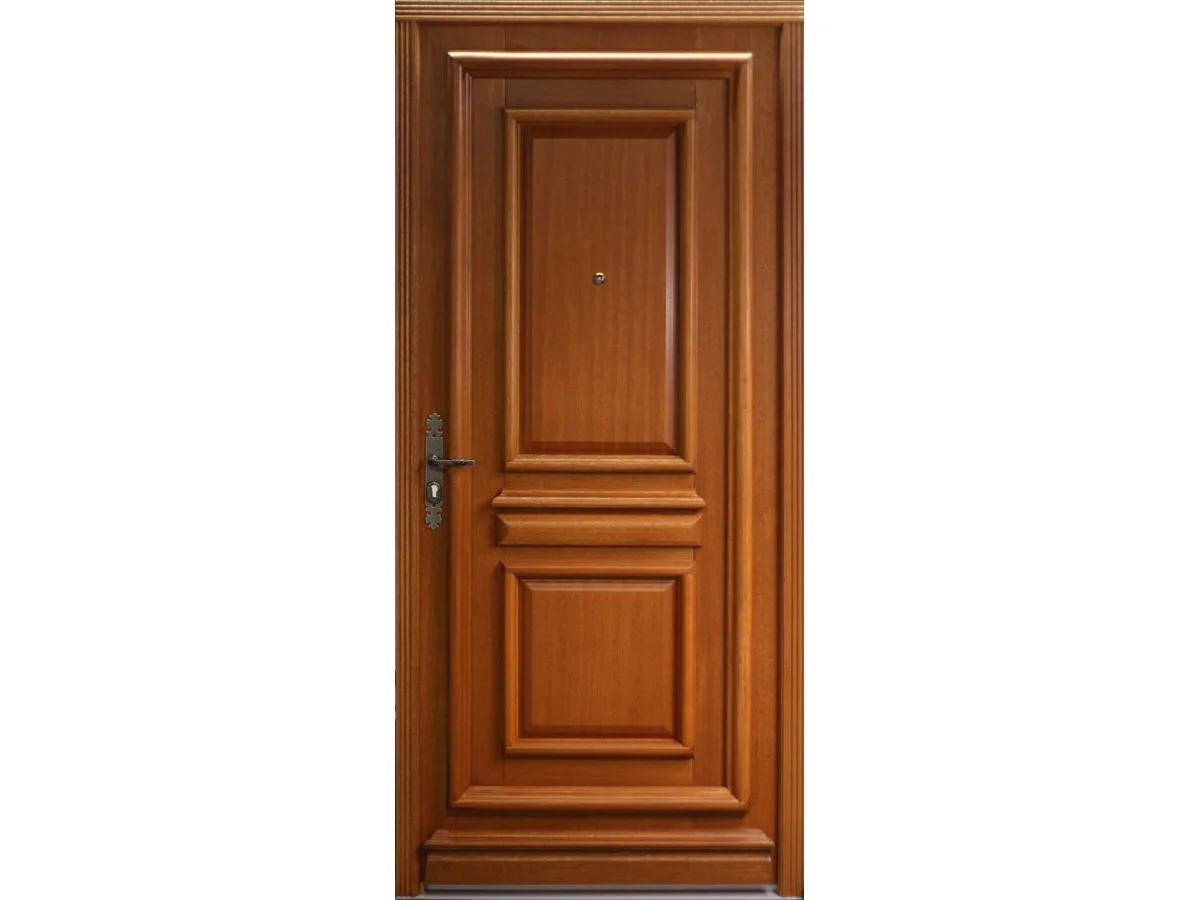 Porte d'entree Bois pleine, Tahi 1, H,215xl,90 p, droit Cotes Tableau