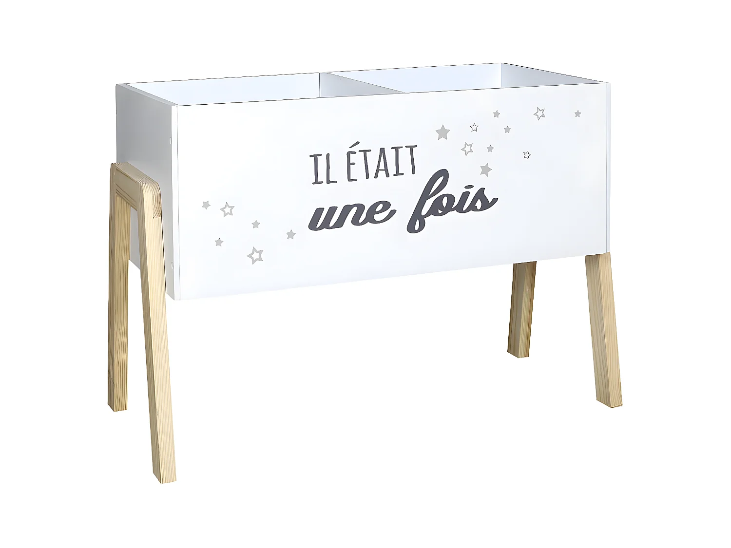 HISTORIA - Bac à Livres Enfant Motif Etoiles