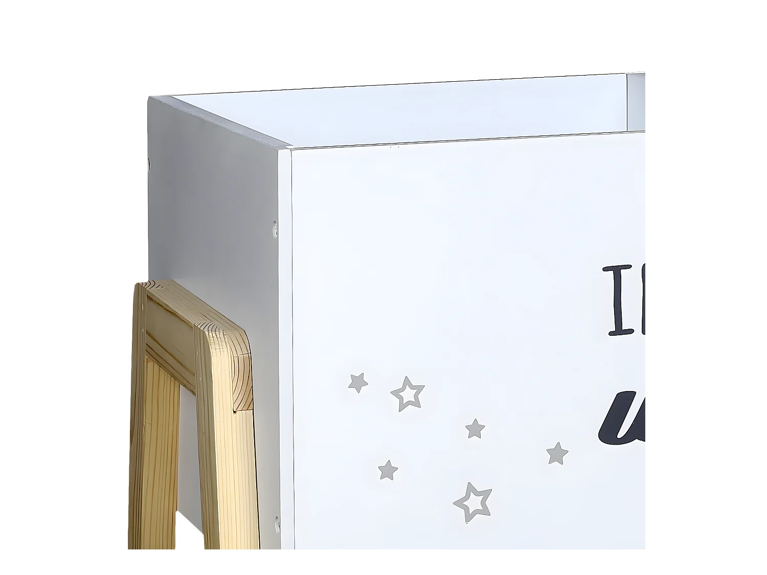 HISTORIA - Bac à Livres Enfant Motif Etoiles