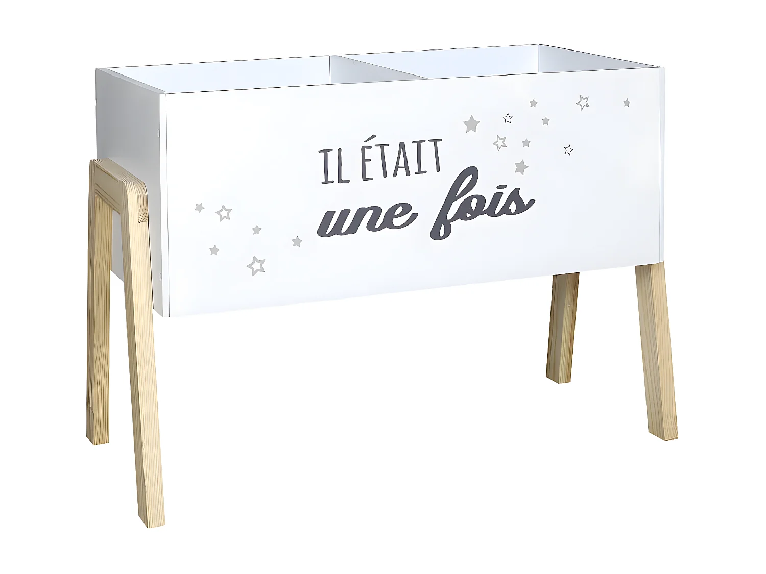 HISTORIA - Bac à Livres Enfant Motif Etoiles