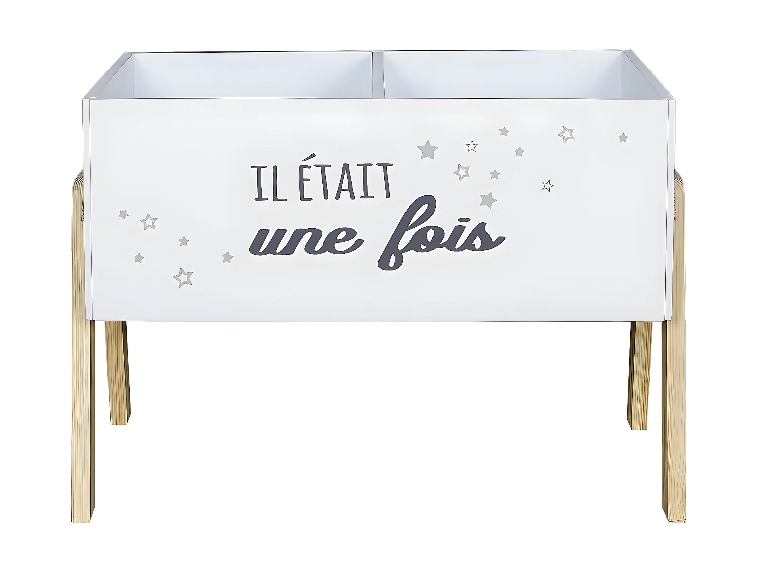 HISTORIA - Bac à Livres Enfant Motif Etoiles