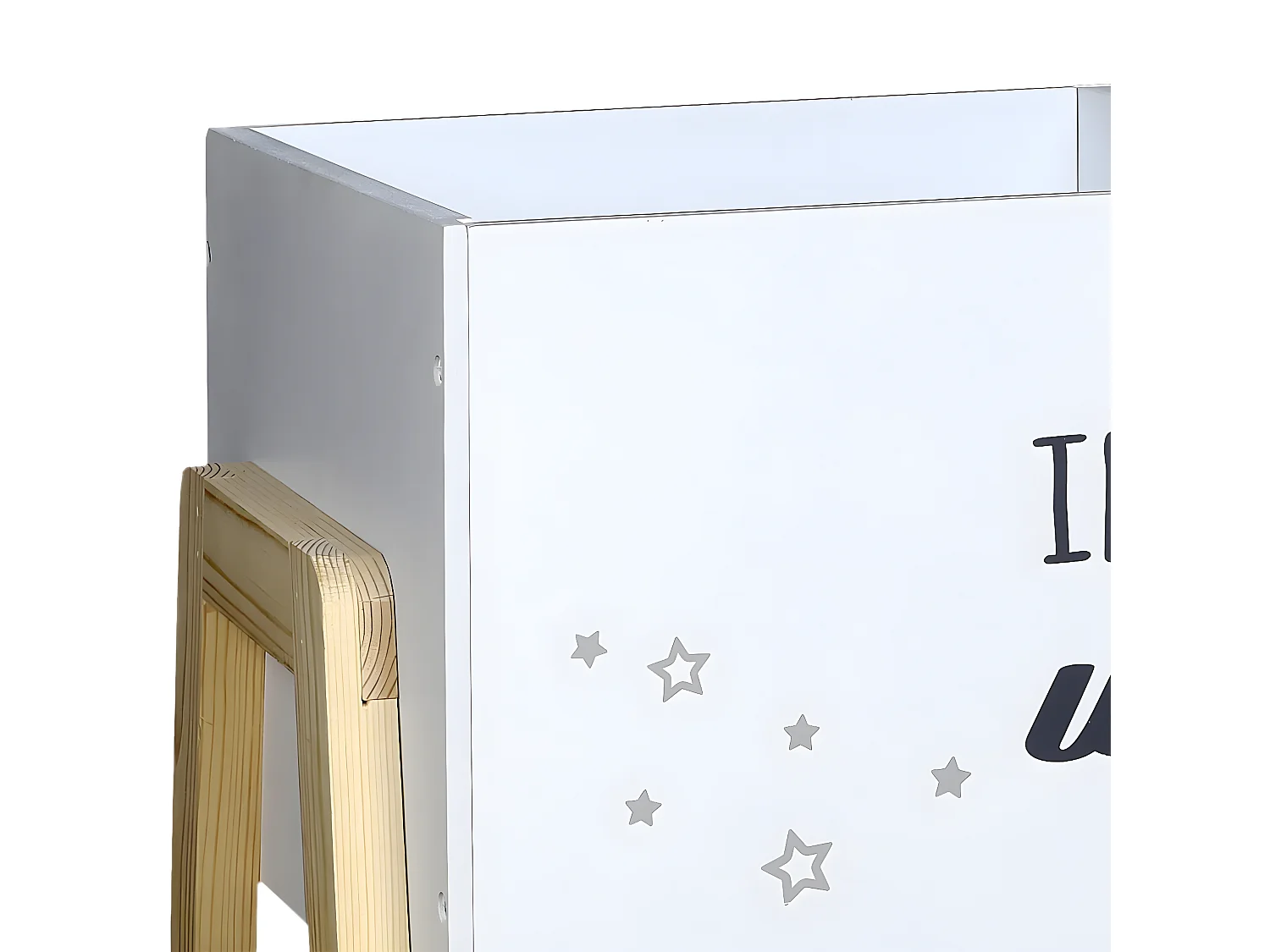 HISTORIA - Bac à Livres Enfant Motif Etoiles