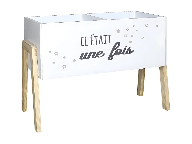 HISTORIA - Bac à Livres Enfant Motif Etoiles