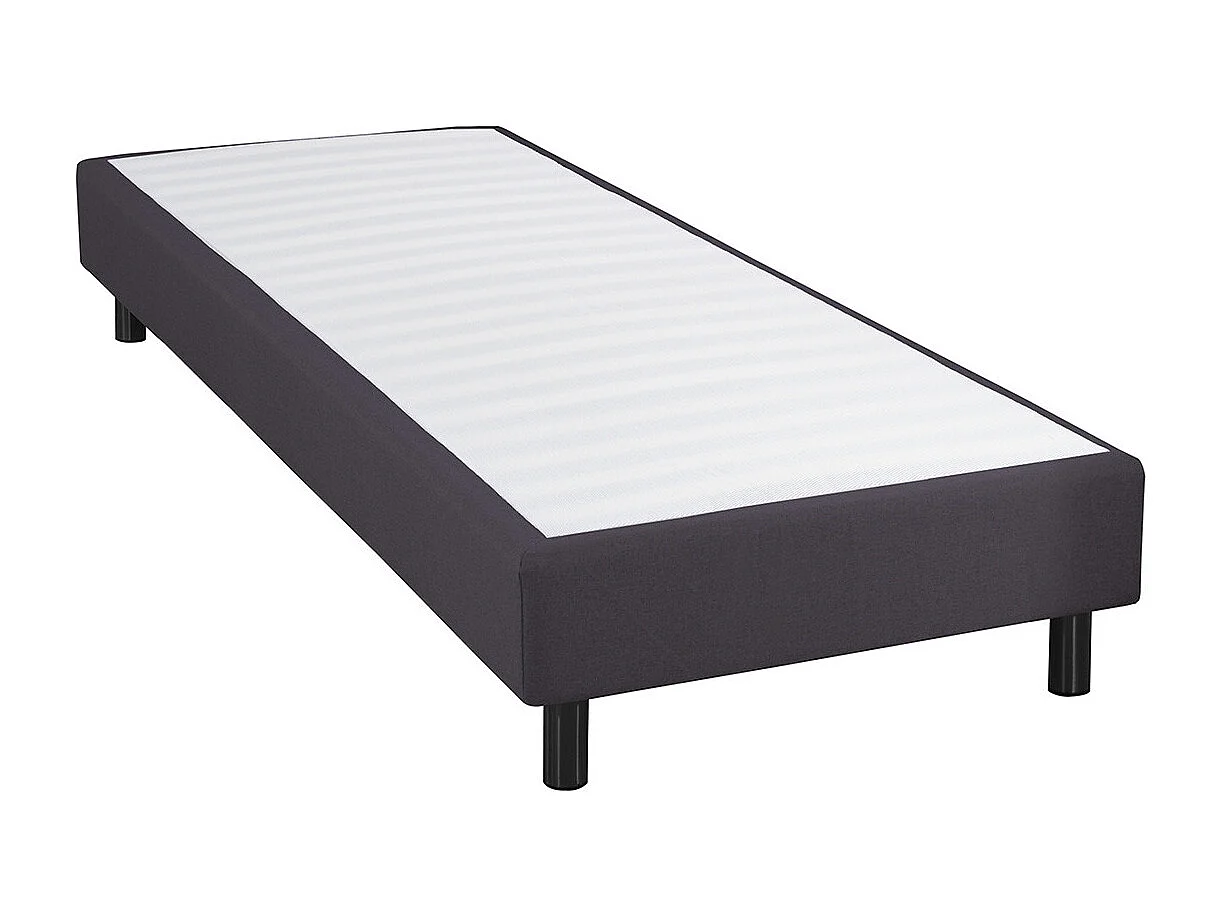 TAPIKIT - Sommier Tapissier Démontable 90x190cm Anthracite