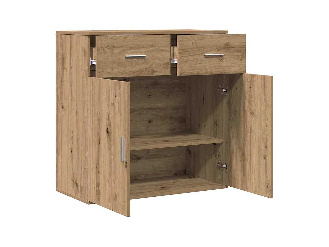 Credenza | Buffet | Armadio rovere artigianale 79 x 38 x 80 cm Legno multistrato