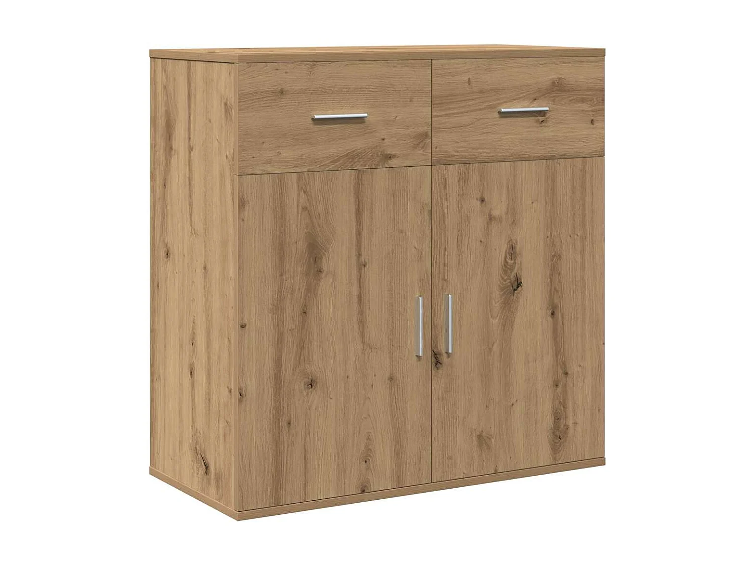 Buffet | Sideboard | Dressoir met lade Artisan Eiken 78 x 38 x 80 cm Bewerkt hout