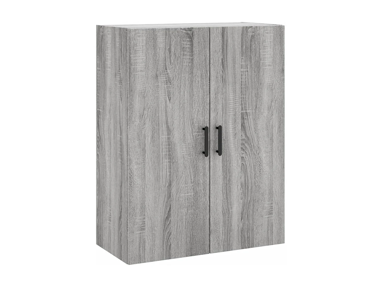 Credenza | Buffet | Armadio Grigio Sonoma 69,5x34x180 cm in Legno Multistrato